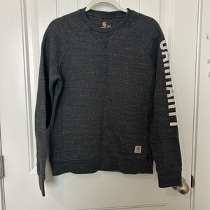 Carhartt Men's Charcoal Crewneck Sweater